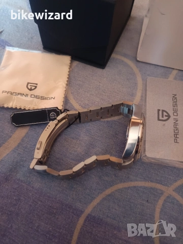 Pagani Design PD-1682 GMT Автоматичен мъжки часовник НОВ, снимка 3 - Мъжки - 53229339