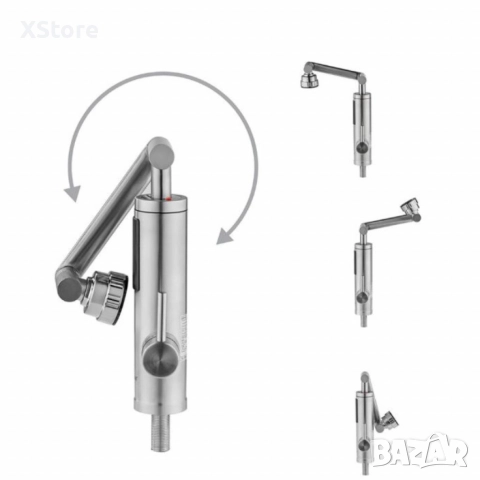 Водонагревател DIPLOMAT QF-919S, LED – моментално топла вода за секунди, снимка 6 - Смесители - 52588639