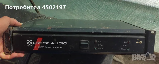 стъпало CREST AUDIO LA901 и миксер , снимка 3 - Други - 55876304