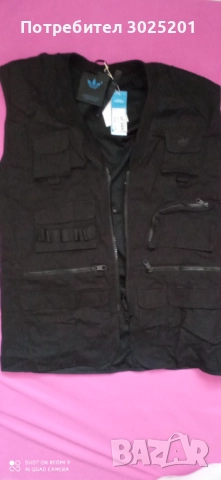 Нов Дамски Адидас Черен елек жилетка М Л ХЛ ХХЛ  ХХХЛ , снимка 11 - Якета - 51682001