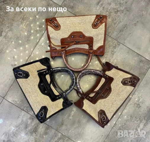 Balenciaga Дамска Чанта С Плетена Текстура Баленсиага - Различни Цветове Код SEM-141