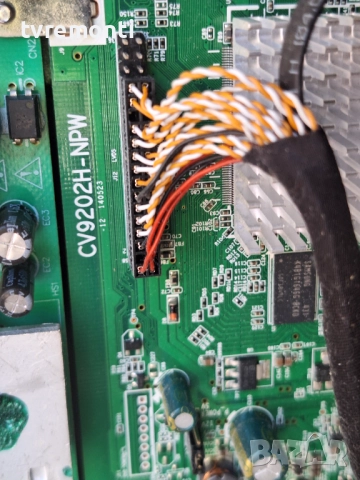 MAIN BOARD ,CV9202H-NPW, за 40-инчов телевизор JTC DVBPS14003HCAS, с дисплей LSC400FN04-W, снимка 2 - Части и Платки - 51675511