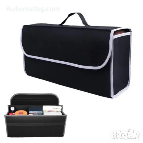 Органайзер за багажник на МПС Automat, Сгъваем, Черен, 50x24x16см, снимка 2 - Аксесоари и консумативи - 48691656