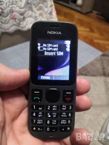 Nokia 101, две сим карти, радио, фенерче, зарядно