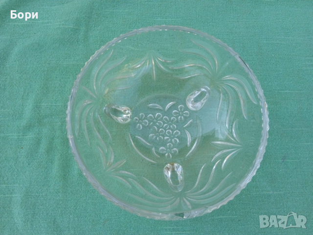 Стара кристална купа, снимка 2 - Аксесоари за кухня - 36224434