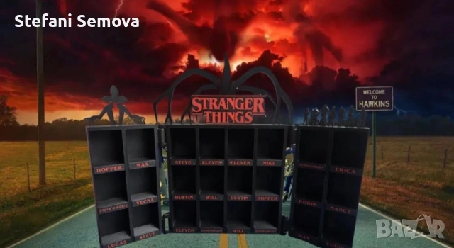 Stranger Things - Поставка за фигурки Kinder Joy, снимка 2 - Колекции - 53058608