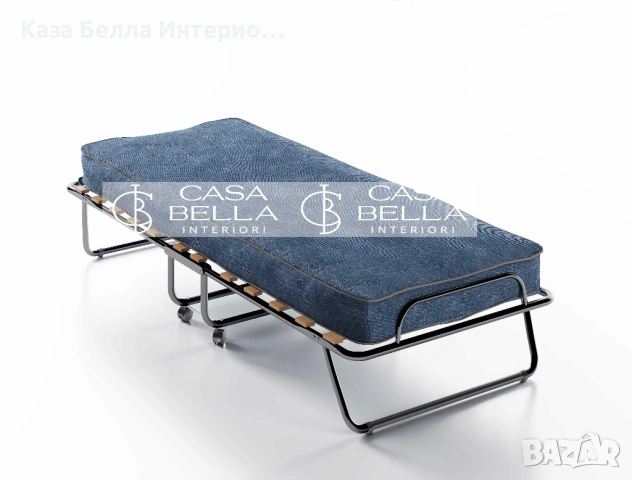 Италианско походно(сгъваемо) легло., снимка 3 - Спални и легла - 33293989