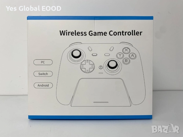 Безжичен контролер с док станция и Hall ефект за PC/Switch, снимка 6 - Друга електроника - 52663457