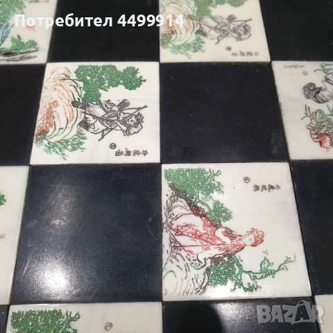 Китайски ръчно резбован дървен шах, снимка 7 - Антикварни и старинни предмети - 52641438