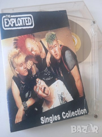 The Exploited – Singles Collection аудио касета Punk / Пънк