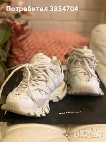 сникърси Баленсиага*37*BALENCIAGA women's track trainers in white*, снимка 2 - Маратонки - 42363148