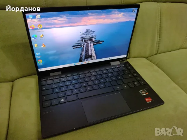 Hp x360 Convertible Touch - Ryzen 7 4700U/8gb.ram. цял за ремонт или части, снимка 5 - Части за лаптопи - 55779228
