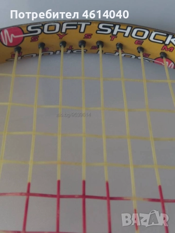 Ракета Wilson soft shock, с калъфа, снимка 5 - Тенис - 52654152