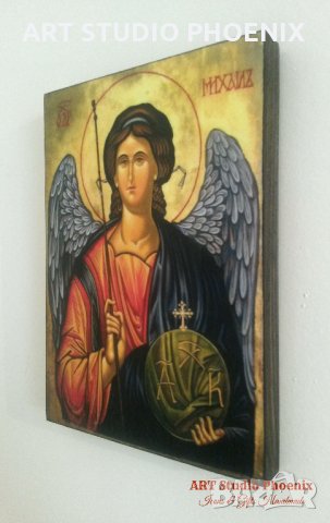 Икона на Свети Архангел Михаил, различни изображения icona Sveti Arhangel Mihail, снимка 3 - Икони - 12896701