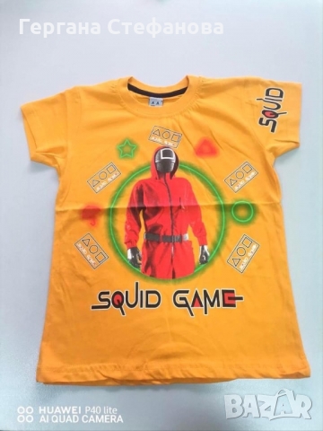 Блуза SQUID GAME  Размери -9г.10г.11г.12г. Цена -12 лв, снимка 3 - Детски тениски и потници - 36066505