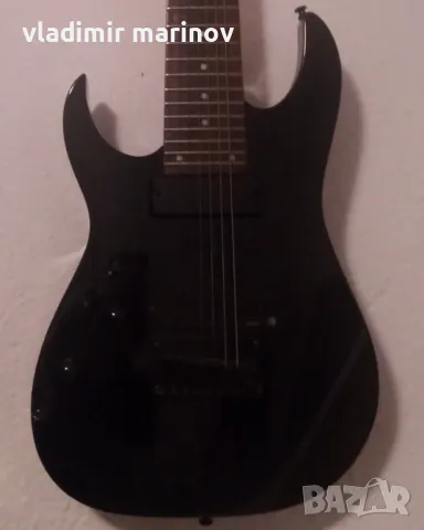 8 струнна електрическа китара Ibanez RG8L Black  за лява ръка, снимка 5 - Китари - 48198210