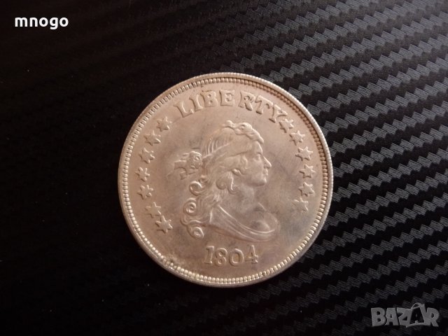 Американски долар монета КОПИЕ 1804, снимка 1 - Нумизматика и бонистика - 35675205