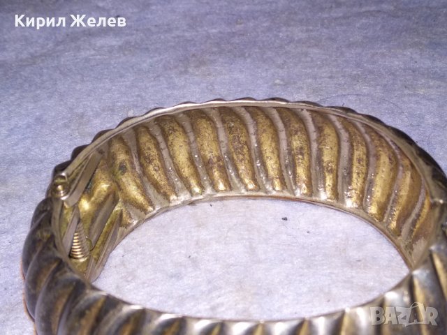 ПОСРЕБРЕНА МАСИВНА СТИЛНО ОРНАМЕНТИРАНА ВИНТИДЖ ГРИВНА от БЛАГОРОДНА СТОМАНА 70681, снимка 9 - Гривни - 41145833