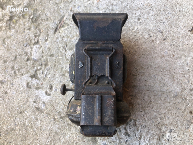 стар газен вело фар "HAECKEL's STAR" - MADE IN GERMANY, снимка 4 - Антикварни и старинни предмети - 44238279