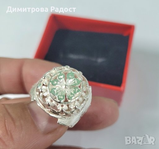 Сребърен пръстен класика ретро унисекс! Състояние ново! , снимка 3 - Пръстени - 41996961