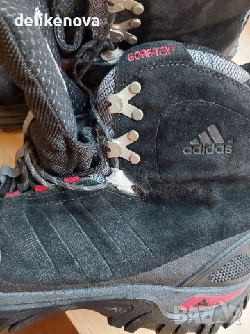 Страхотен модел и качество. Adidas. Clima proof. Gore Tex. Original. Size 44, снимка 4 - Мъжки боти - 41490212