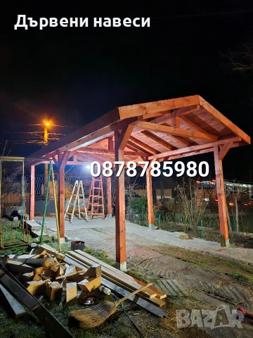 ремонт на покриви дървени навеси , снимка 8 - Монтажи - 53070884