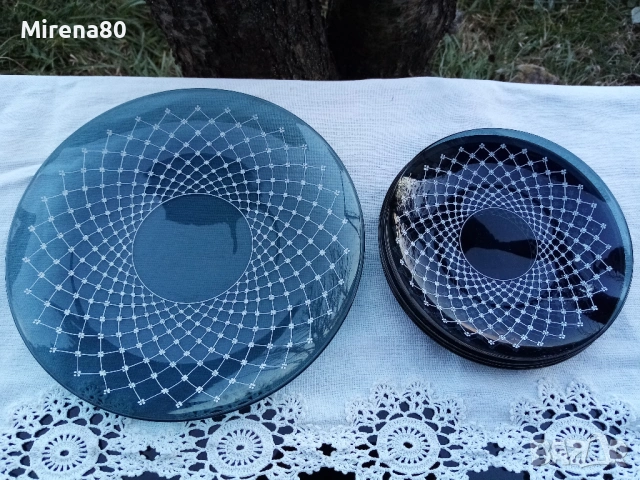 Стар сервиз за десерт - СССР !, снимка 3 - Сервизи - 53659806