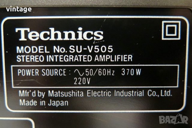 Technics SU-V505, снимка 8 - Ресийвъри, усилватели, смесителни пултове - 41380747