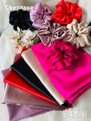 Луксозни сатенени калъфки, снимка 2 - Спално бельо - 41015603
