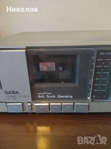 Продавам касетофон дек SABA CD380, снимка 2 - Декове - 56355079