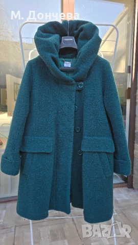Дамско вълнено палто 2ХЛ-3ХЛ , снимка 4 - Палта, манта - 53699355