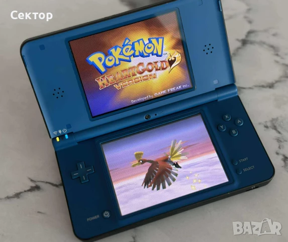 Nintendo DSi XL с 134 записани игри Покемон Pokemon Zelda Mario, снимка 5 - Nintendo конзоли - 50688846