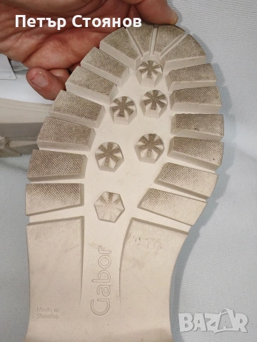 Страхотни дамски обувки от естествена кожа GABOR №42, снимка 12 - Дамски ежедневни обувки - 53720681