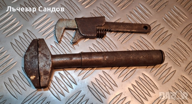 Тресчотка New Britain и раздвижен ключ BARCALO BUFFALO, снимка 4 - Други инструменти - 52793123