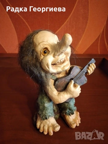 Винтидж колекционерски норвежки трол