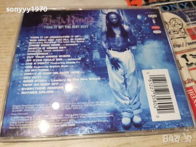 Busta Rhymes original cd 1902261327, снимка 3 - CD дискове - 53535167