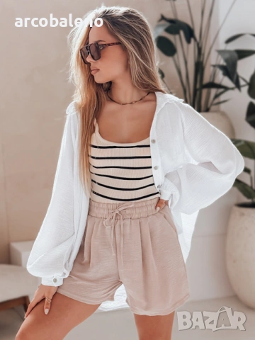 Дамски къси панталони RELAX TIME, 6цвята , снимка 2 - Къси панталони и бермуди - 50668615