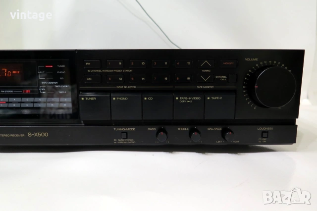 Sansui S-X500, снимка 3 - Ресийвъри, усилватели, смесителни пултове - 53522786