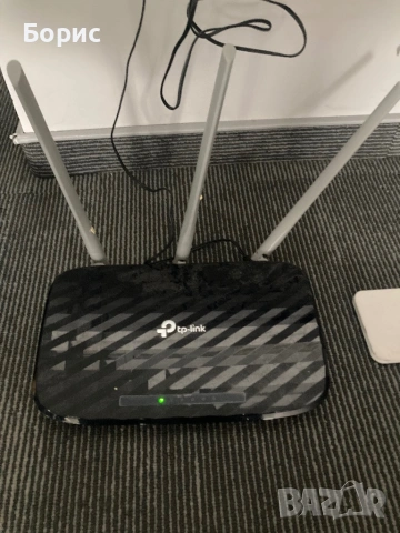 Рутер TP-Link Archer C20 AC750, отличен , снимка 3 - Рутери - 53391234