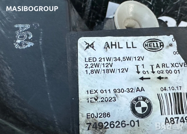 Фарове BMW Adaptive LED фар Black Line за Бмв Ф20 фейс Bmw F20 F21 LCI , снимка 9 - Части - 31801588