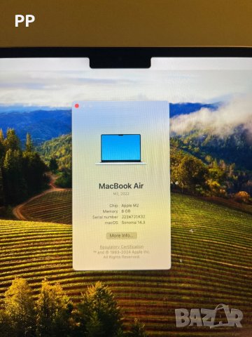 MacBook Air M2 с гаранция! , снимка 5 - Лаптопи за работа - 44305282
