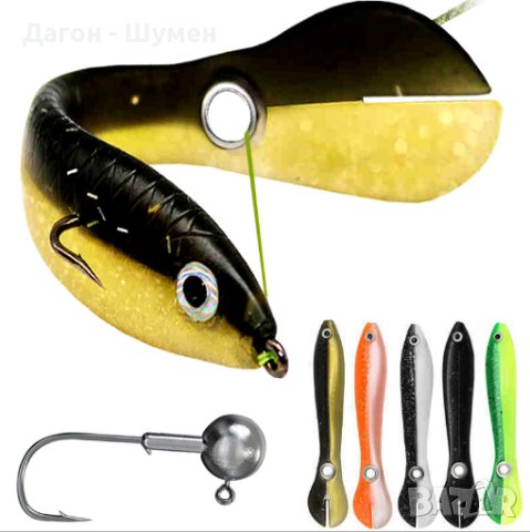 Комплект силиконови примамки в кутия