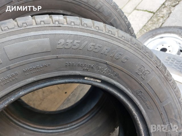 2бр.летни MICHELIN 235/65/16C 115R DOT 3821, снимка 5 - Гуми и джанти - 41303518