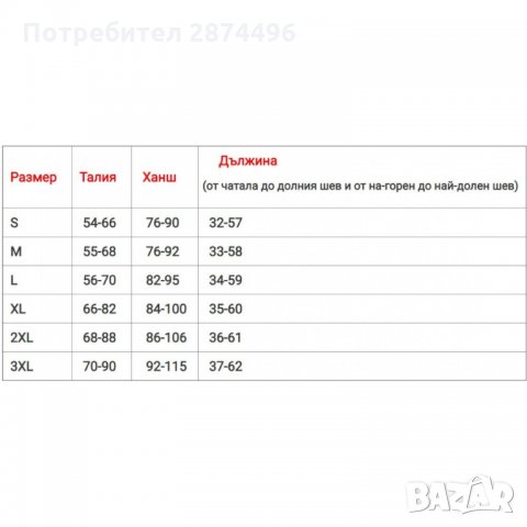 0994 Термо бермуди за отслабване Hot Shapers, снимка 6 - Спортна екипировка - 35784084