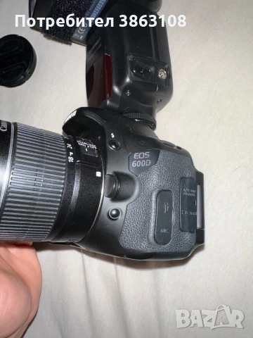СПЕШНО!!! Canon eos 600d, снимка 3 - Фотоапарати - 53288676