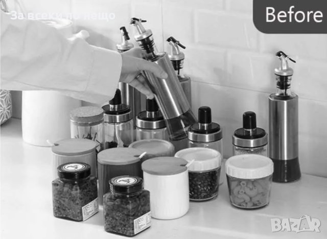 Стойка за подправки на 3 нива, снимка 8 - Аксесоари за кухня - 44400586