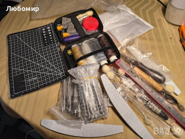 Професионален комплект за обработка на кожа 71 части