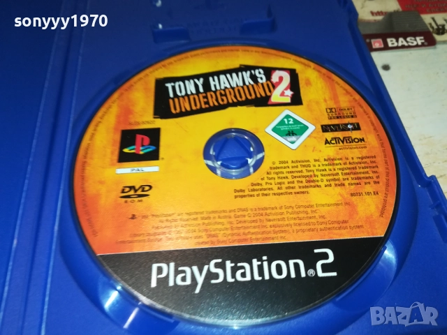 SONY PS2 GAME TONY HAWKS 2610251914, снимка 4 - Игри за PlayStation - 52188643