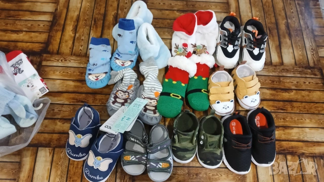 детски бебешки обувки пантофи прохождане чорапи терлици, снимка 3 - Бебешки обувки - 53413959