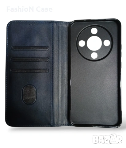 Huawei honor magic 8 lite цветни Кожени калъфи тип тефтер, снимка 9 - Калъфи, кейсове - 53807330